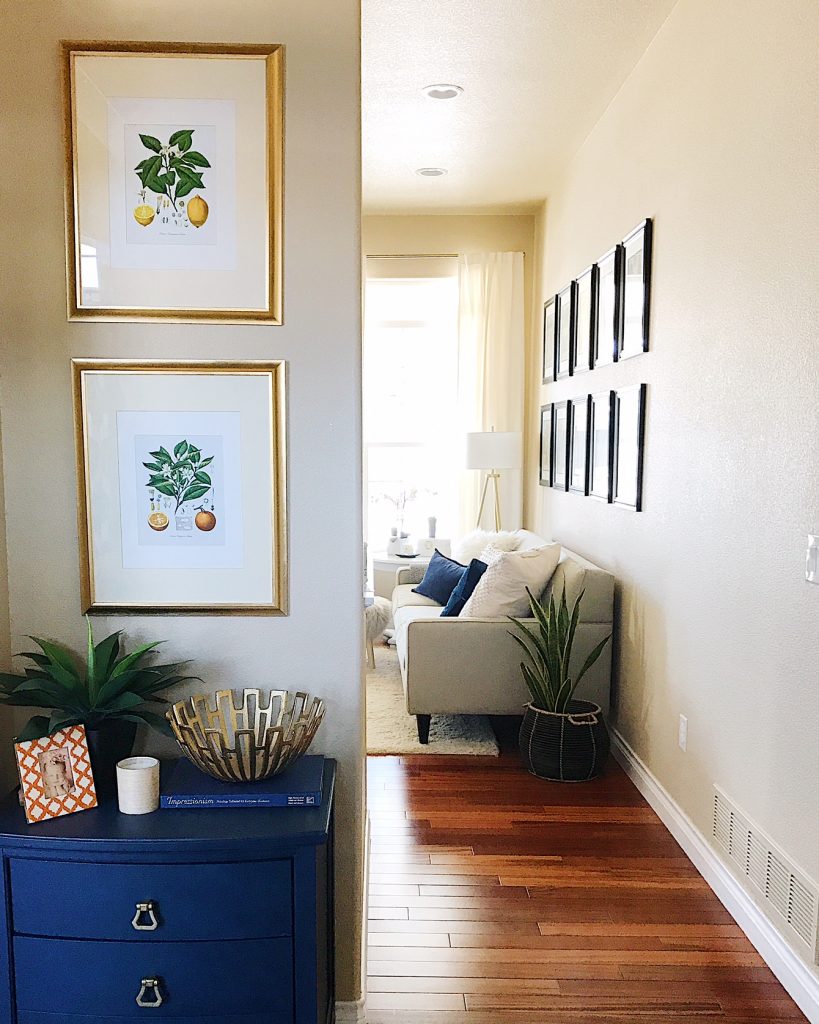 How Picture Frame Moulding Transformed My Dining Room - Organized-ish