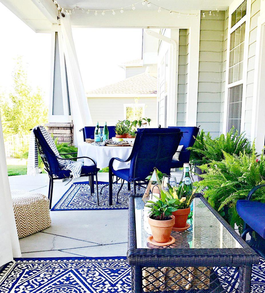 Summer Outdoor Living Tour - ideas and inspiration for your patio, porche and outdoor spaces