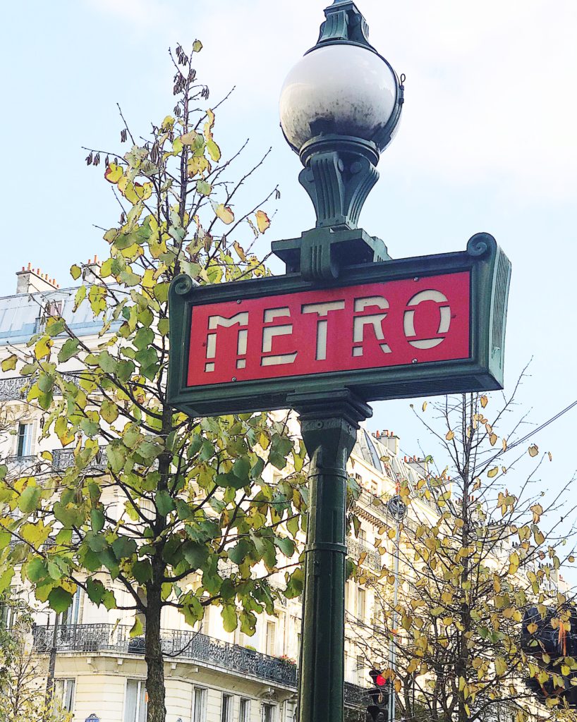 Paris Metro - Our trip to Paris in the fall - 3 day itinerary - what to pack - where to go - what to see - jane at home